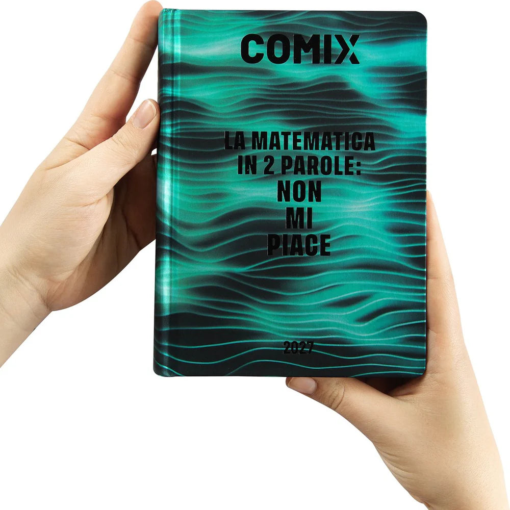 Diario 16 Mesi 2026/27 - COMIX - Giornaliero waving
