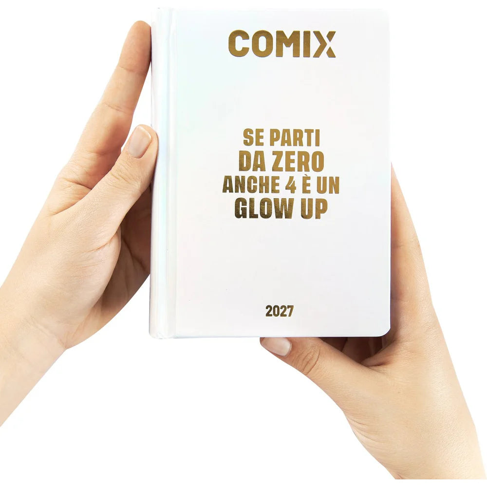 Diario 16 Mesi 2026/27 - COMIX - Giornaliero holo-white