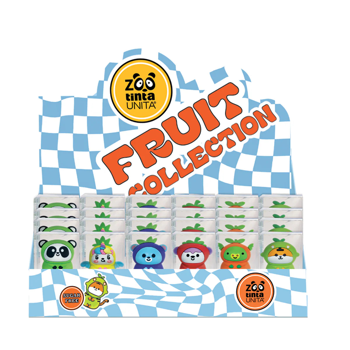 Temperino 1 foro - Tinta Unita Zoo Fruit