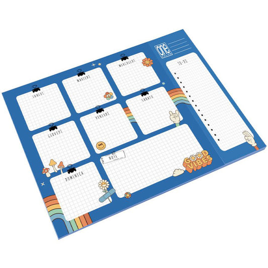 Planner Settimanale varie fantasie ONE COLOR BLASETTI