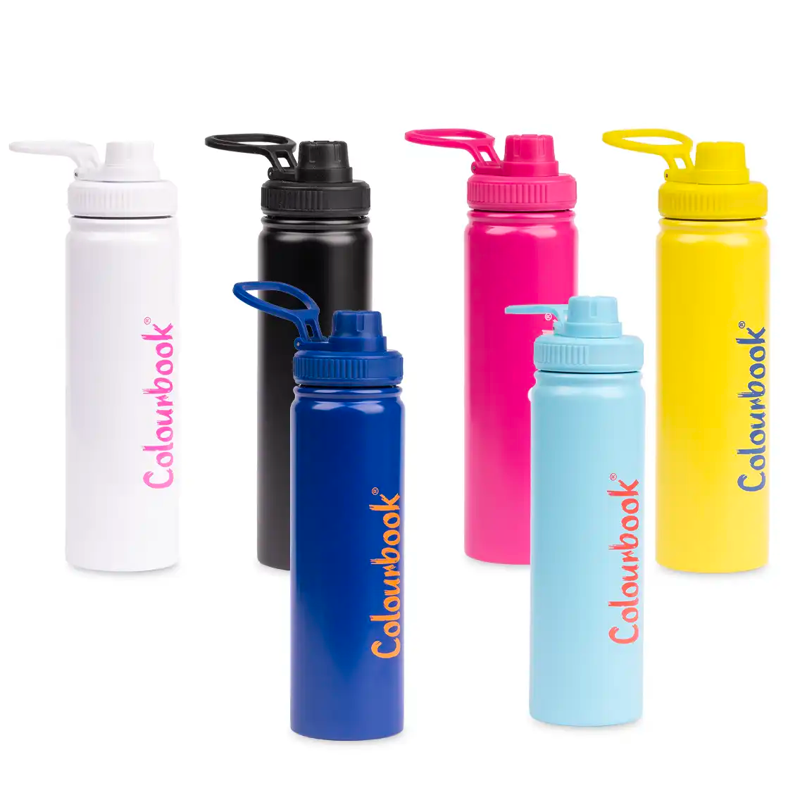 Borraccia termica con manico 650ml Colour Trek