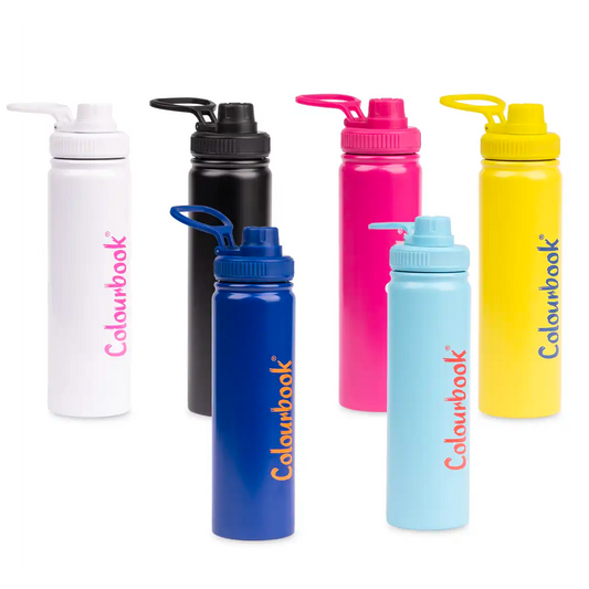Borraccia termica con manico 650ml Colour Trek