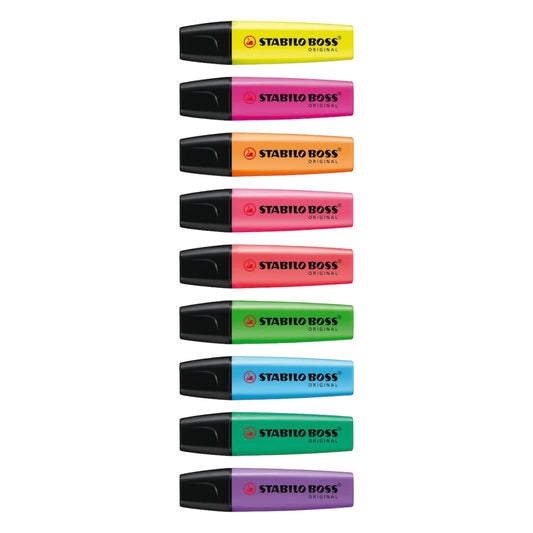 Evidenziatore STABILO Boss Fluo
