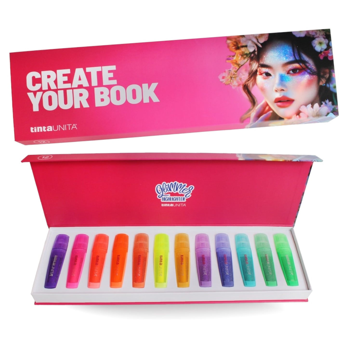 Box Evidenziatori Glimmer - Tinta Unita