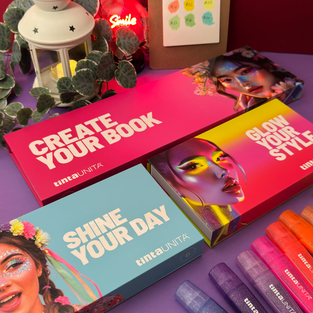 Box Evidenziatori Glimmer - Tinta Unita