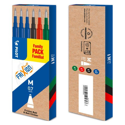 Refill penna cancellabile PILOT FRIXION Family Pack