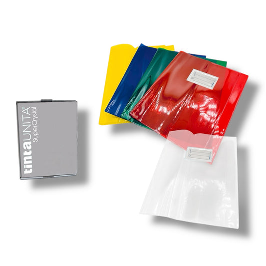 Copri quaderno Super Crystal Tinta Unita