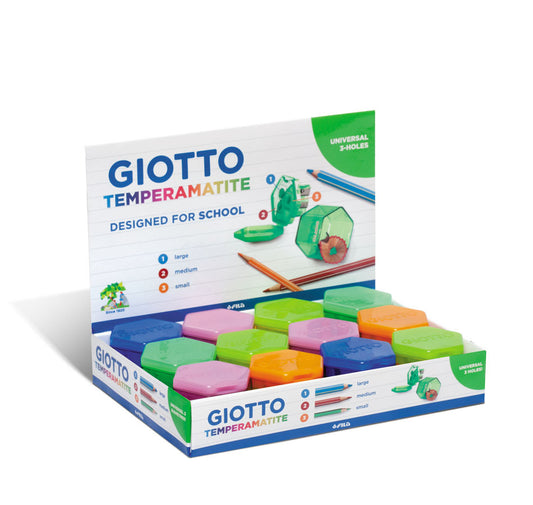 Temperamatite 3 fori GIOTTO