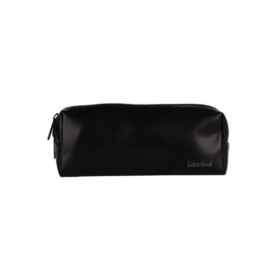 Astuccio 2 Zip Jet Black - Colourbook