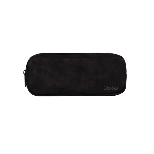 Astuccio 2 Zip Nero Intenso - Colourbook