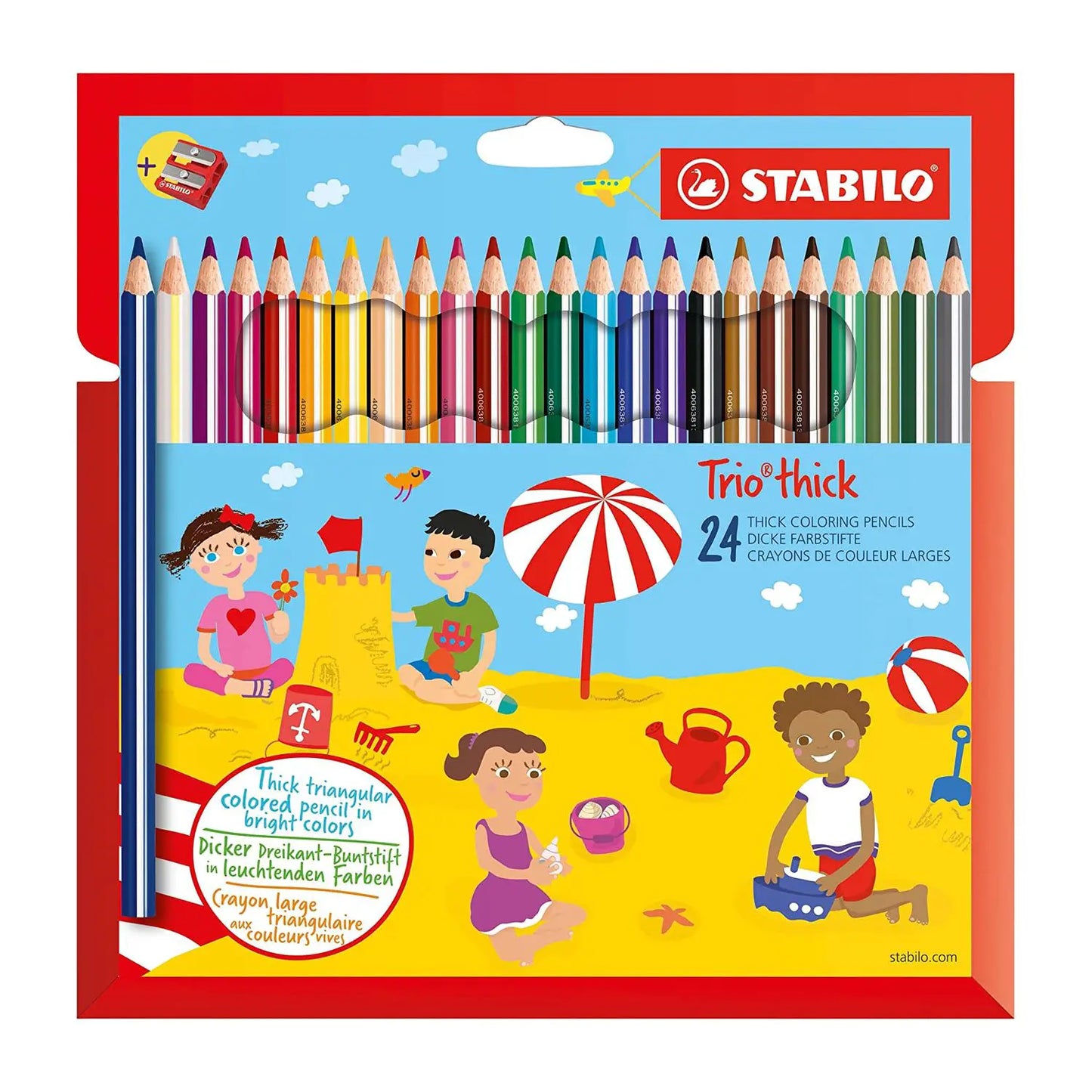 Pastelli STABILO Trio Thick