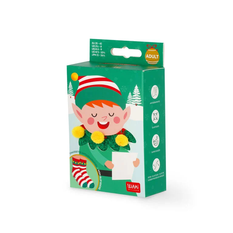 Snowman Non-Slip Socks - It's a Match!