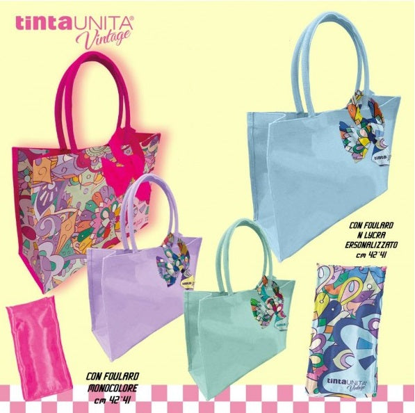 Shopping Bag TINTA UNITA VINTAGE