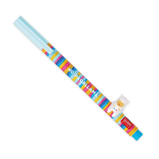 Penna Gel con Animaletto Decorativo Llama - Lovely Friends