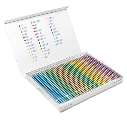 Pastelli in Legno Mina 4.2 in Magnetic Box 36 Colori Pastel