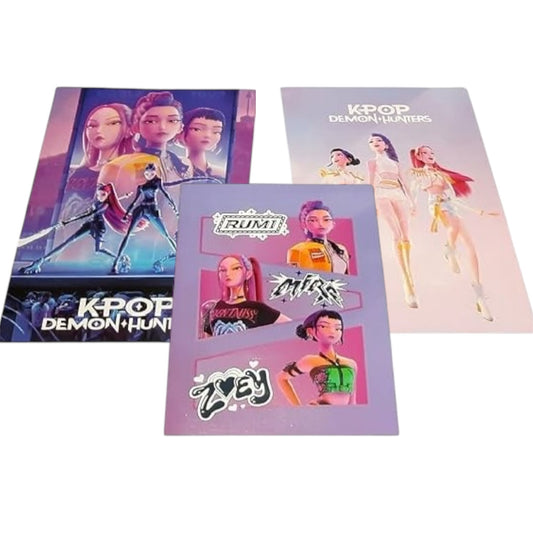 Set 6 Quaderni K-Pop Demon Hunters
