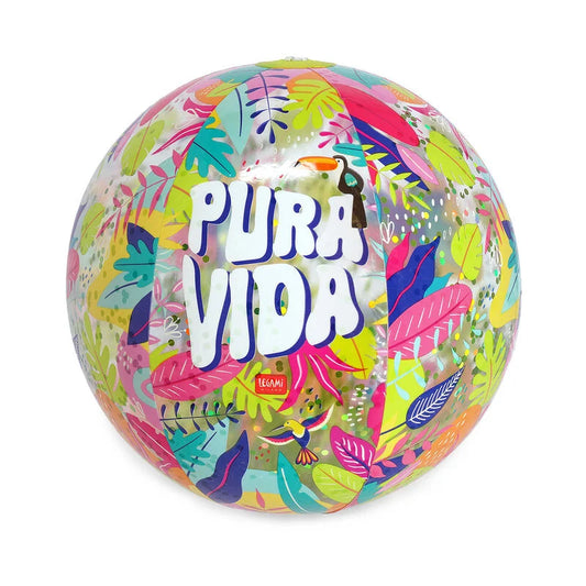 Palla da Spiaggia Gonfiabile - Glitter Beach Ball LEGAMI