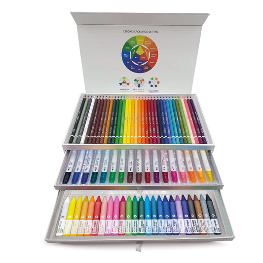 Cassettiera Mix Art 78 pz - Tinta Unita