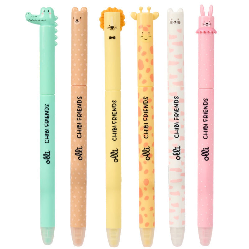 Penna Cancellabile Chibi Friends Olli
