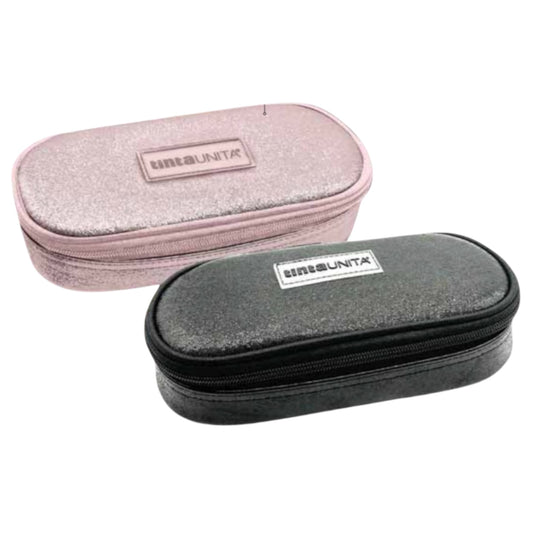 Astuccio ovale Tinta Unita Glam Nero