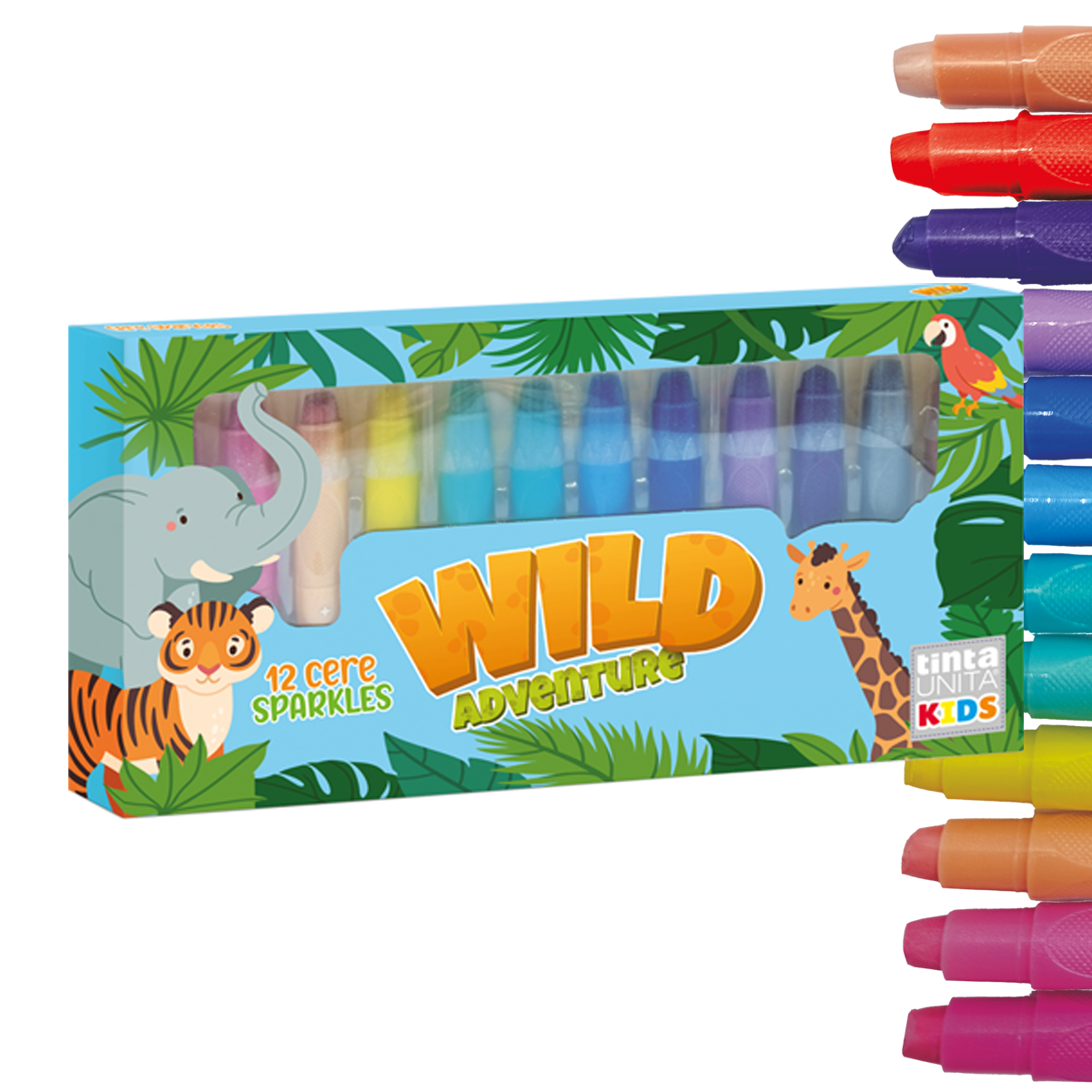 Colori a Cera Sparkles - Tinta Unita
