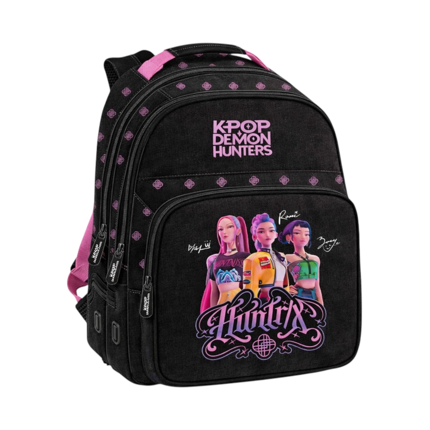 Zaino Round Scuola 3 Zip Energy K-Pop