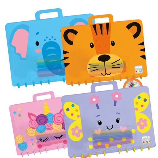 Valigetta Funny Coloring - Tinta Unita Kids