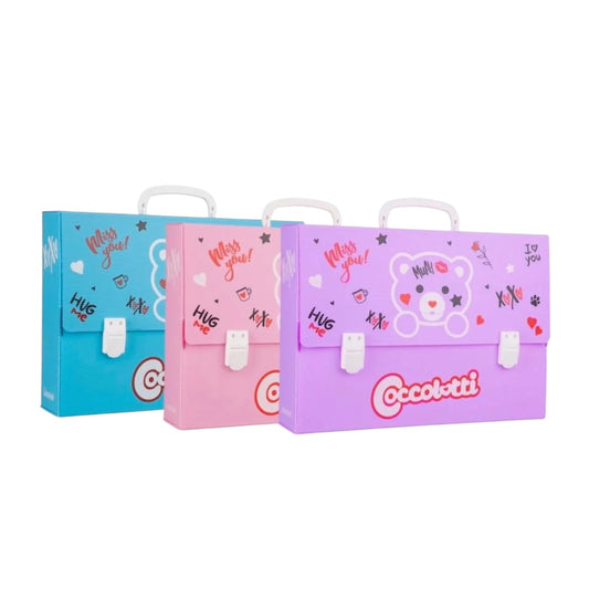 Valigetta portadisegni Coccolotti Love&Tell COLOURBOOK