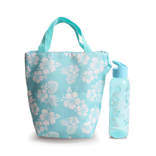 Set borsa termica+borraccia Tropical