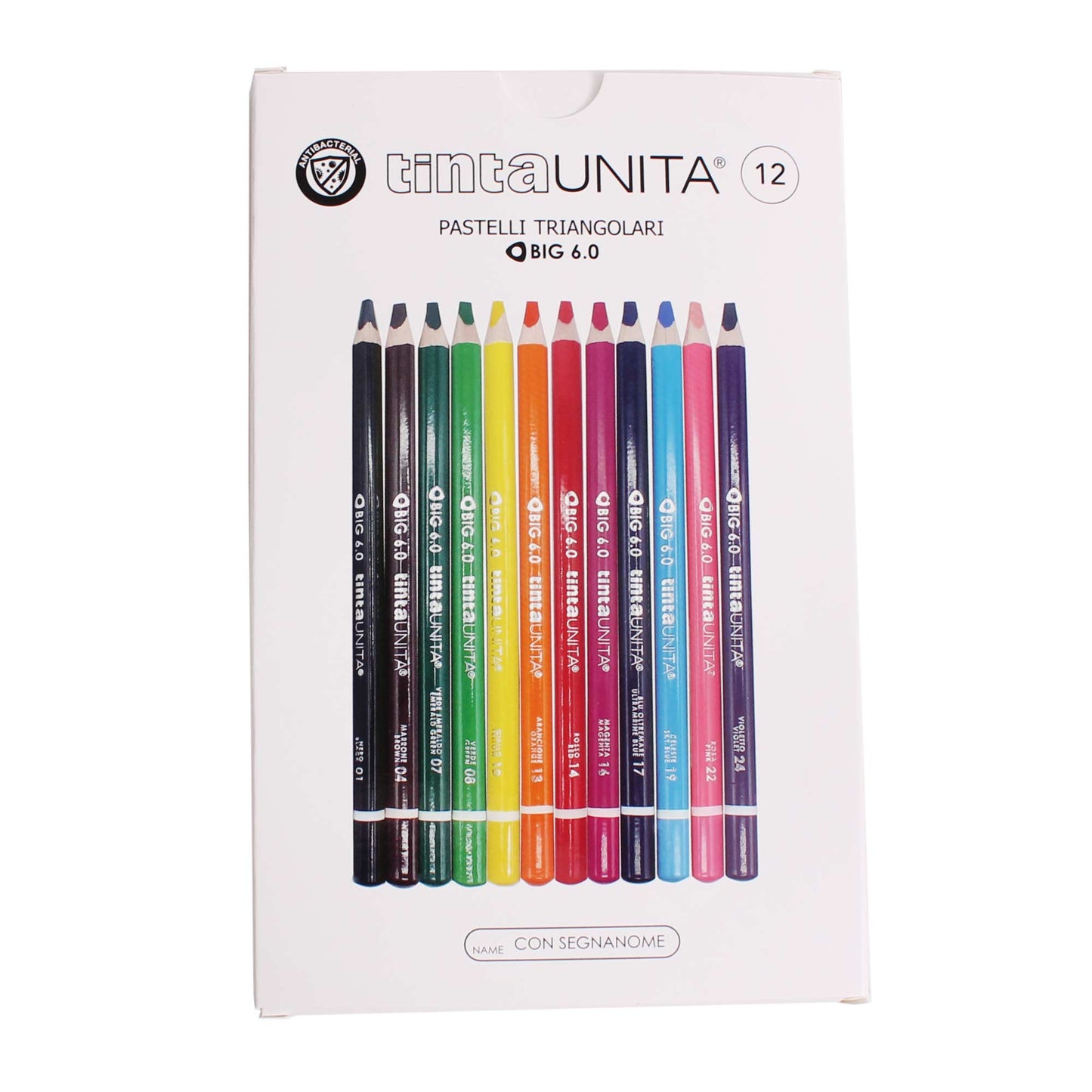 Pastelli Jumbo Triangolari Mina 6.0 - Tinta Unita
