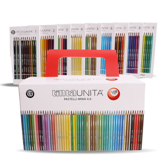 Valigetta 108 Pastelli Mina 4.2 - Tinta Unita