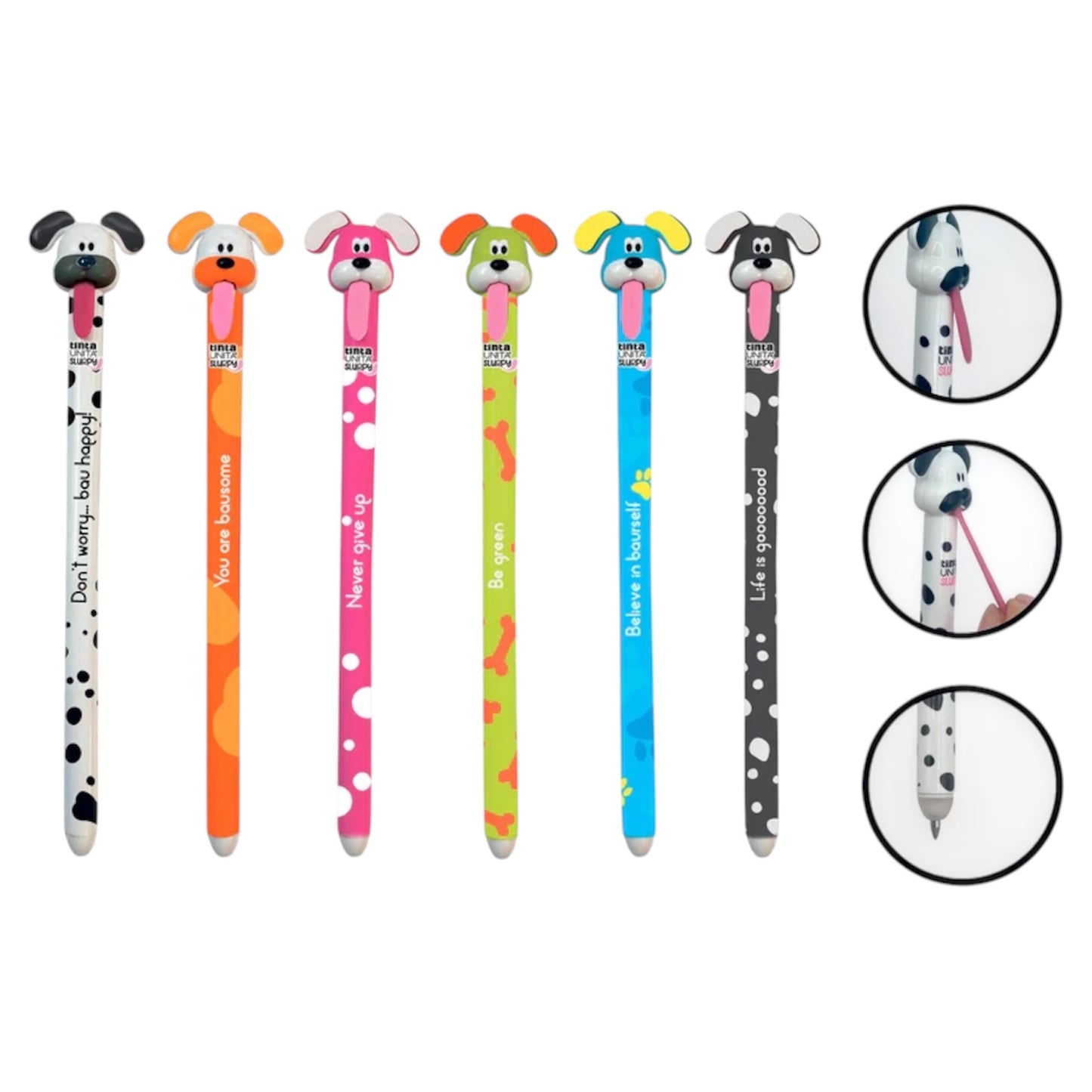 Penna Cancellabile Tinta Unita Slurpy