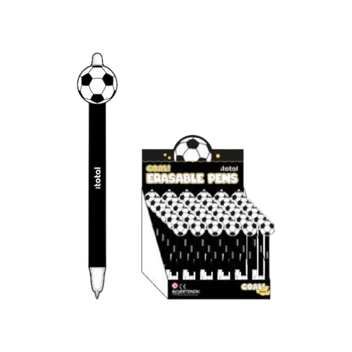 Penna Cancellabile 3D Football - Itotal