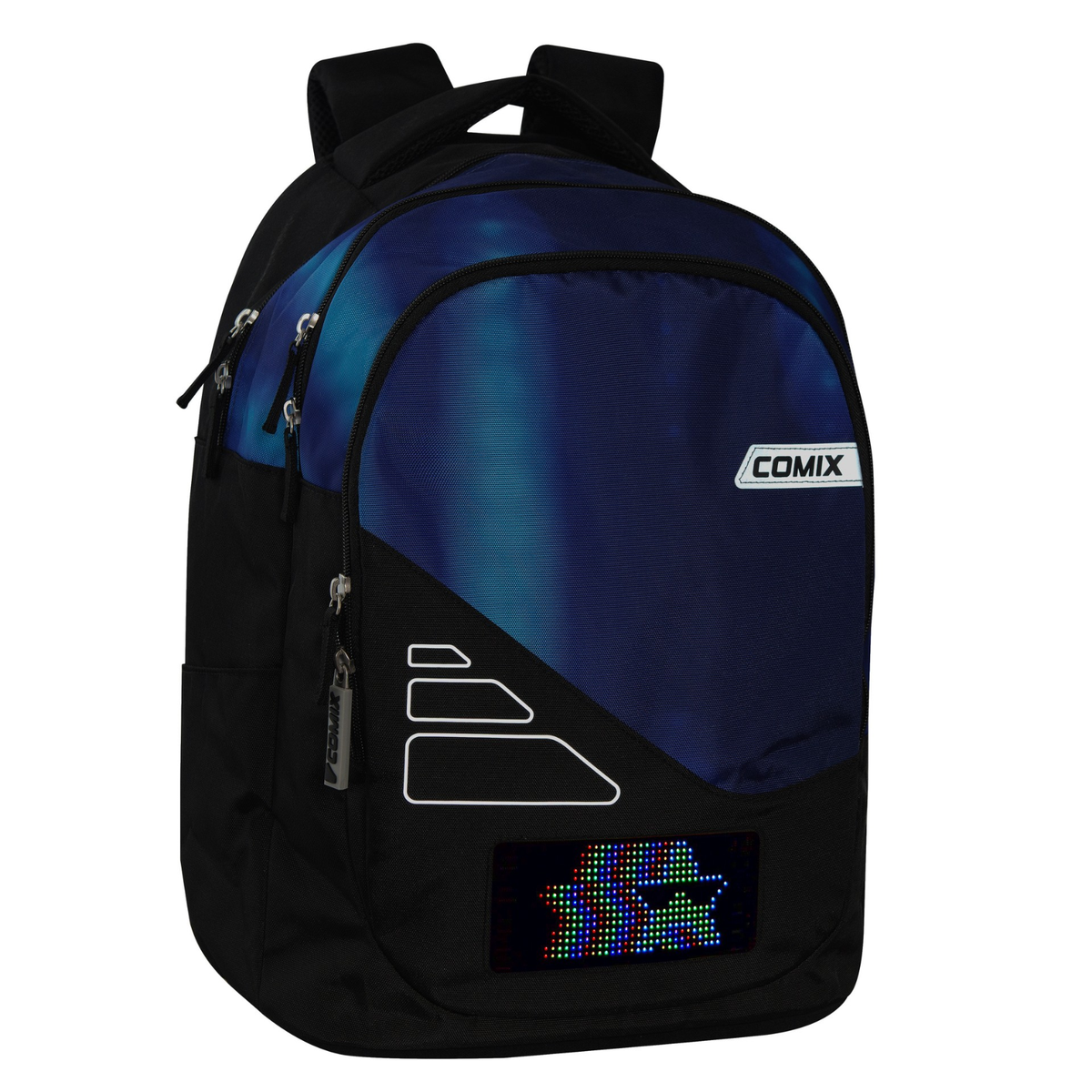 Zaino Organizzato Superled Blu - Comix