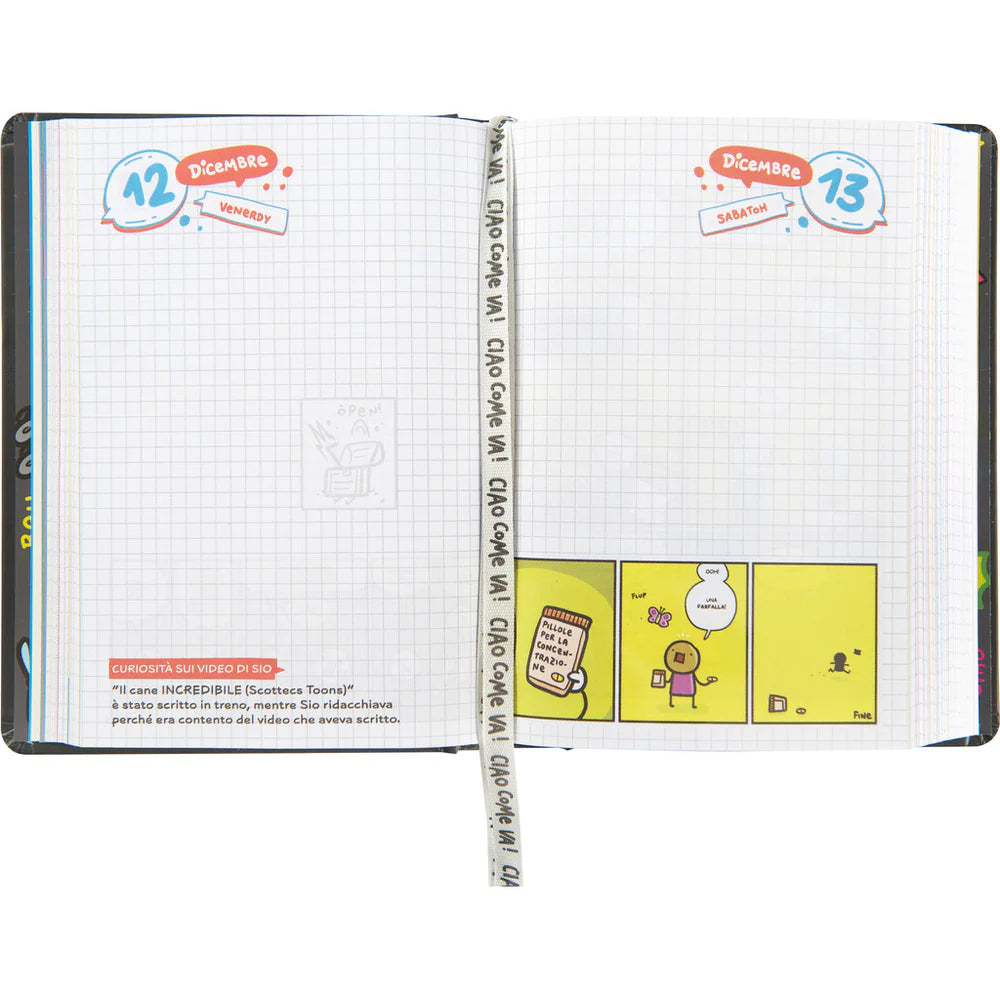 Diario 16 Mesi 2025/26 - SCOMIX Scottecs by Sio -