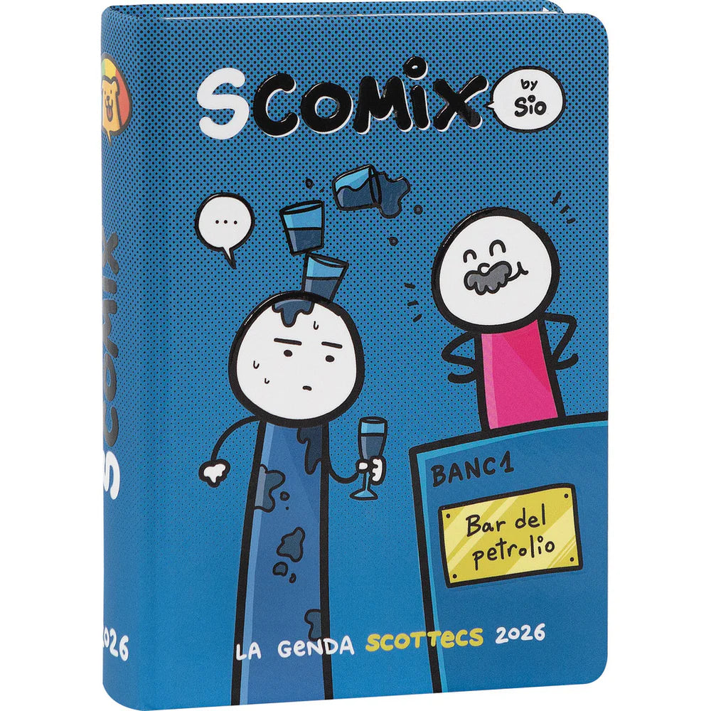 Diario 16 Mesi 2025/26 - SCOMIX Scottecs by Sio -