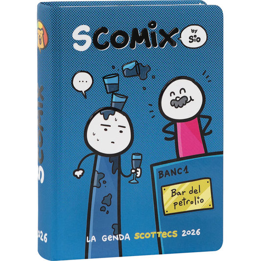 Diario 16 Mesi 2025/26 - SCOMIX Scottecs by Sio -